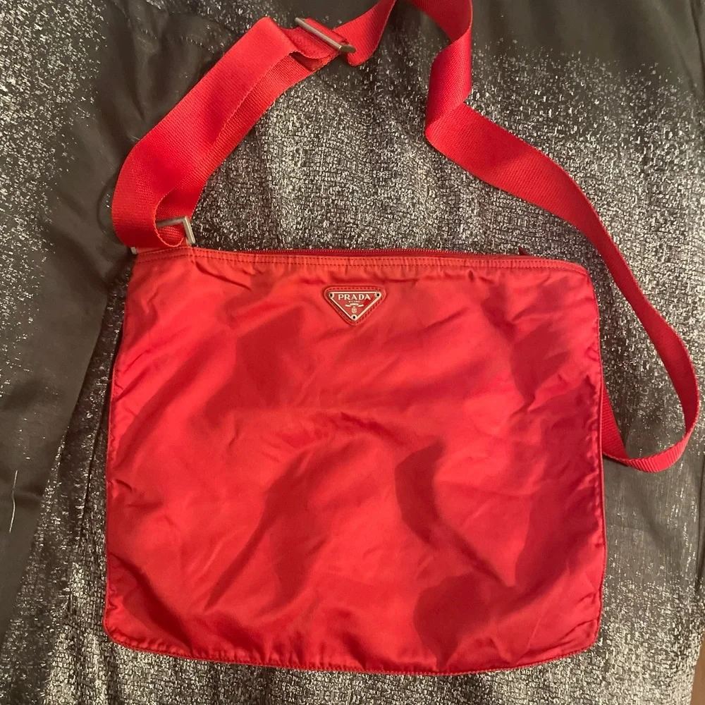 Prada Vintage Tessuto Messenger - Picture 7 of 11